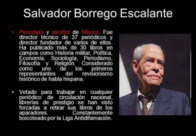 ¿Quién es Salvador Borrego E.?
